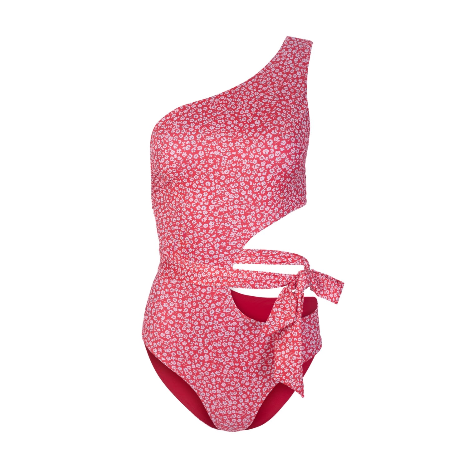 The Delarose Sisters Women's Red Valentina One-piece In Red