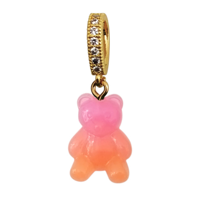 Women’s Yellow / Orange Colourful Gummy Bear Pendant - Yellow & Orange Ninemoo