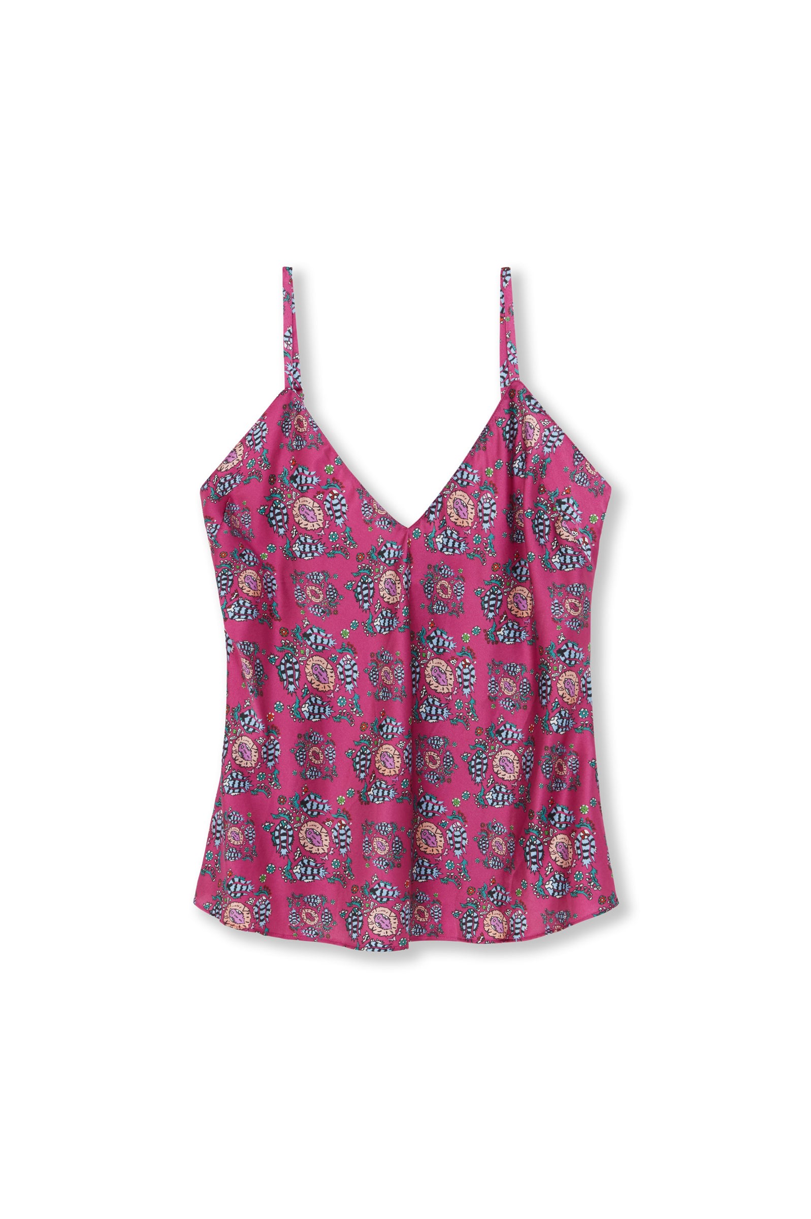 Women’s Pink / Purple Persia Camisole Top Extra Small Jessica Russell Flint