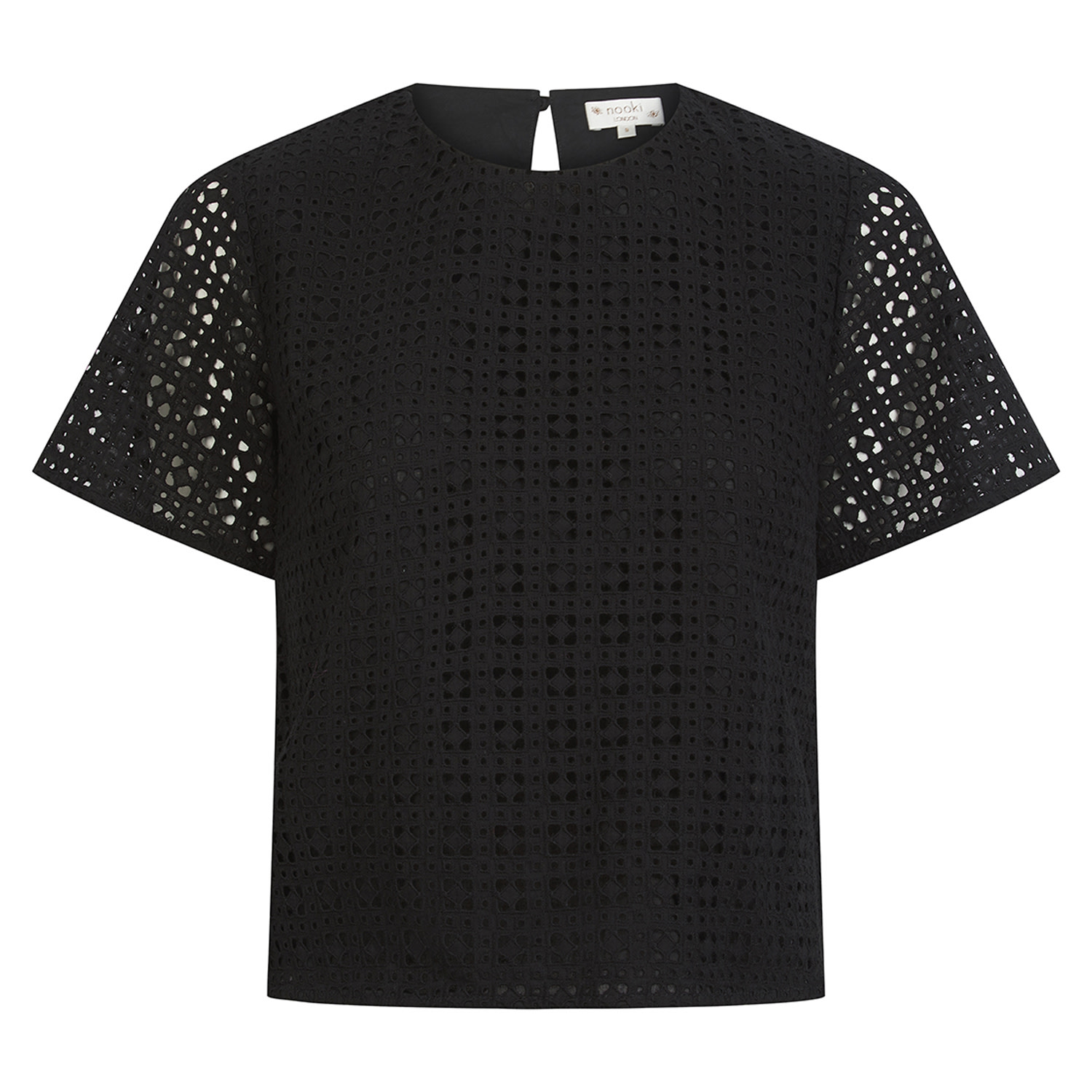 Nooki Design Women's Mayhew Top - Black In Black