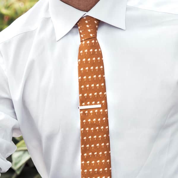 Tom Astin Raise The Bar Silver Tie Bar In Tie