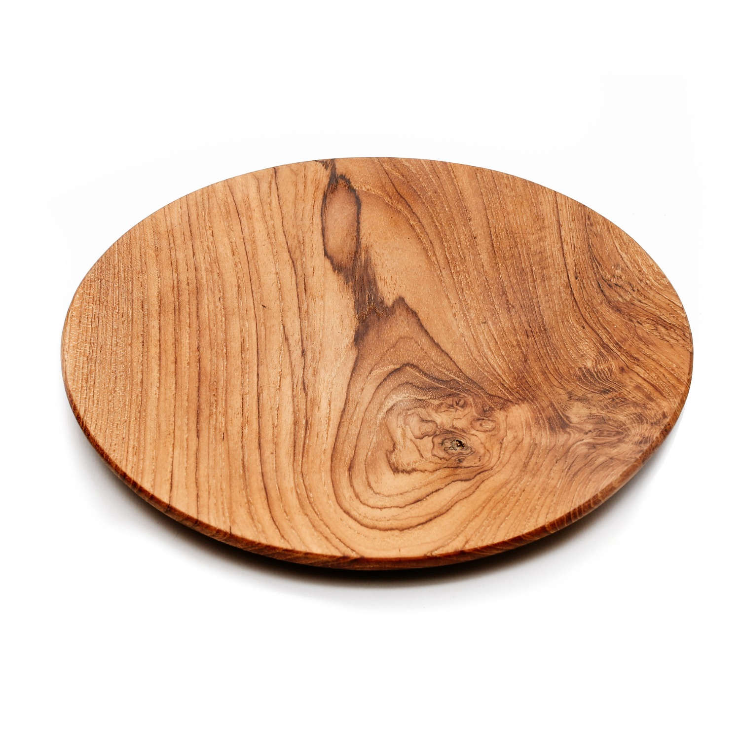 Round root. Round Wooden Plate. Plate XL. Rounded Plaque. Tree Cricle Table.