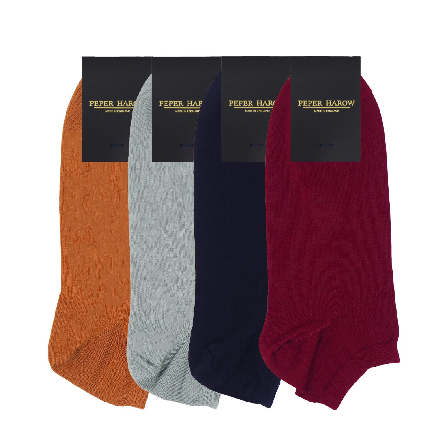 Peper Harow - Made In England Men's Trainer Socks Bundle – Classic