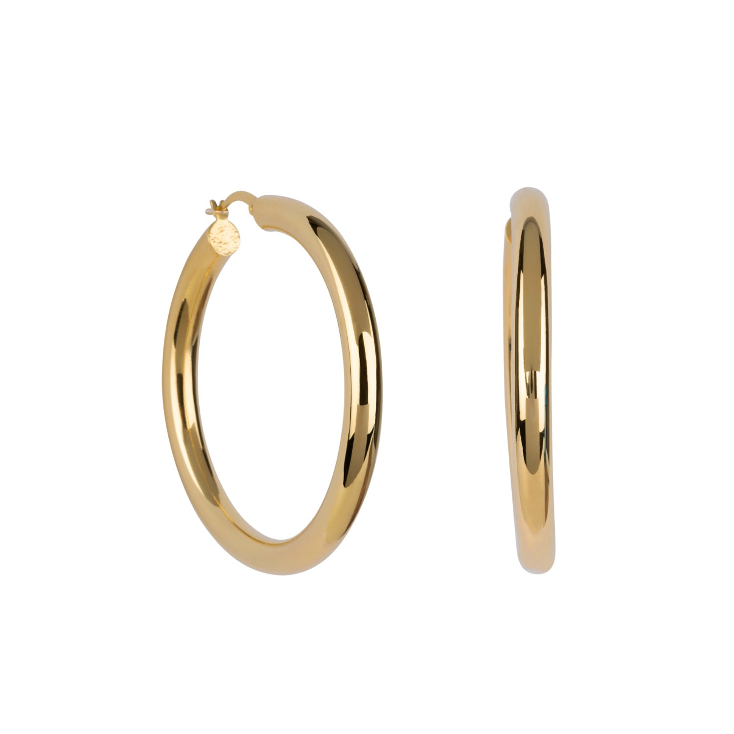 Women’s Gold Luna Bold Hoops Ana Dyla