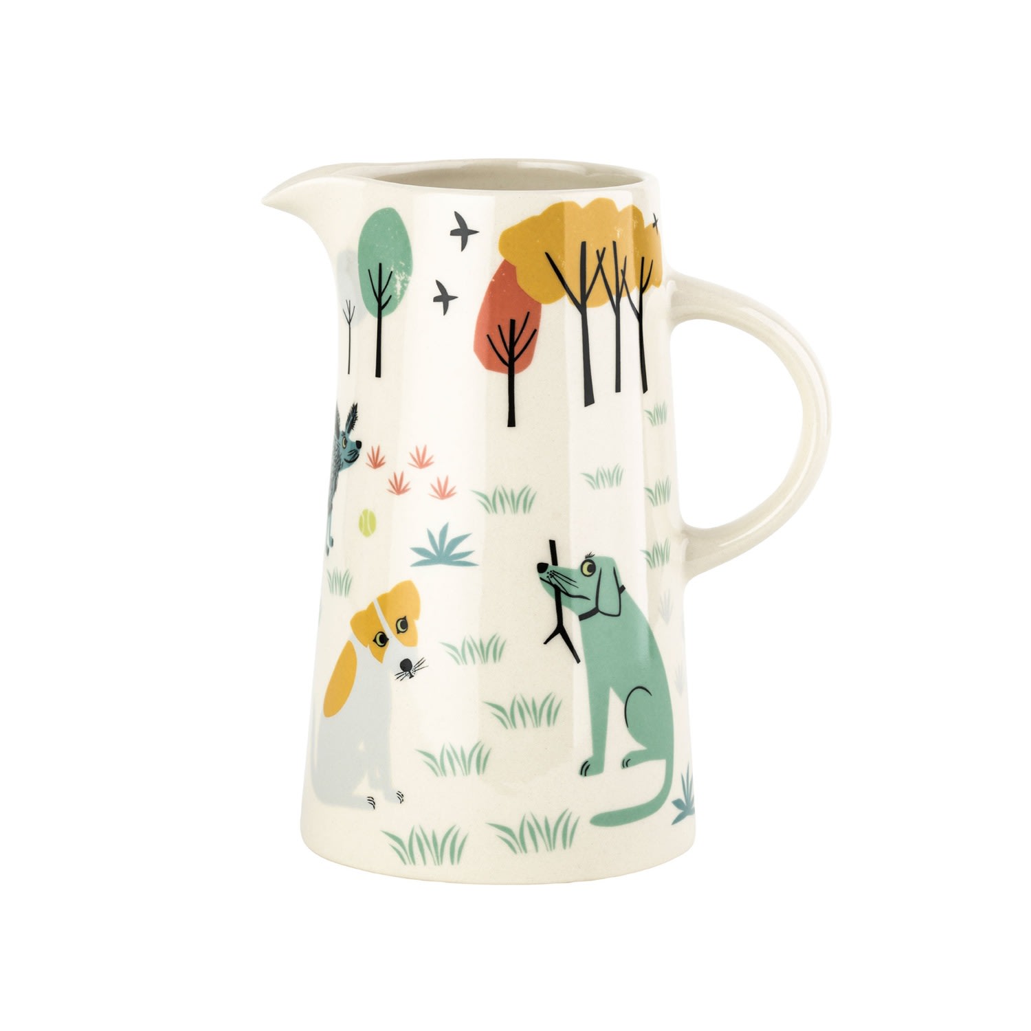 Hannah Turner Dog Tall Jug In Multi