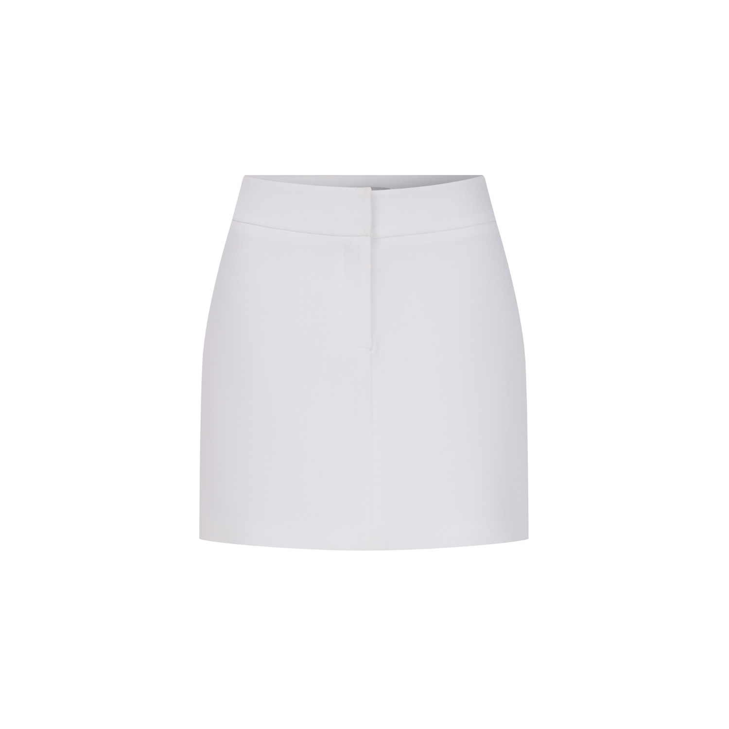 Nazli Ceren Women's White Marde A-line Skirt In Blanche In White