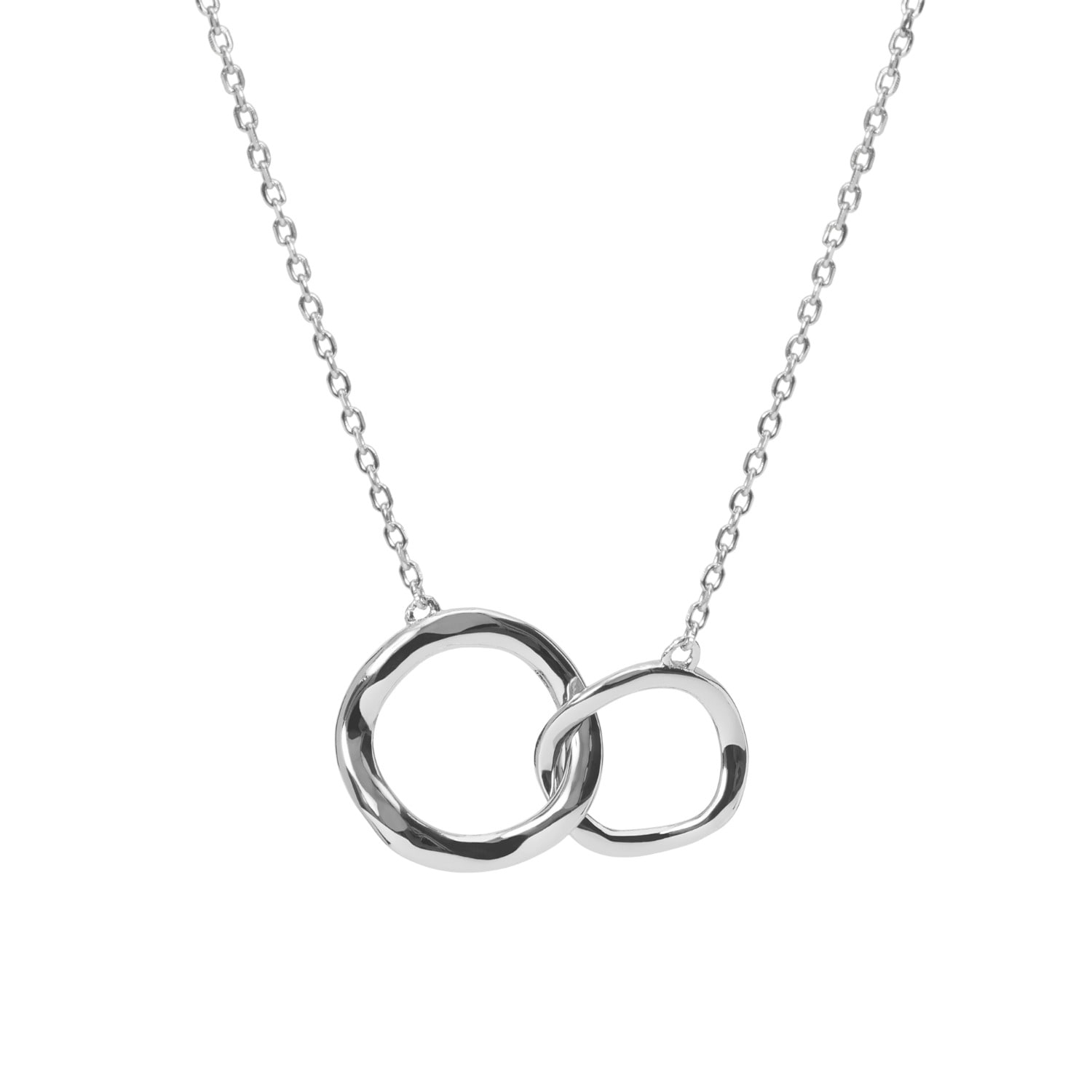 Muru Women's Connected Necklace Silver