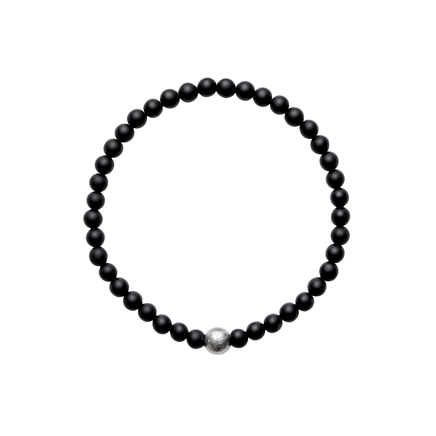 Aro Men’s Meteorite & Onyx Bracelet Ora Pearls