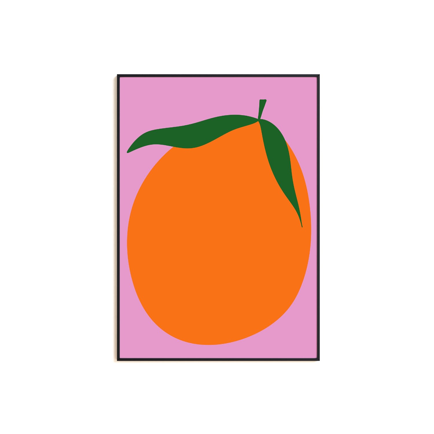 Natalie Cass Art Orange Art Print - A3 In Orange
