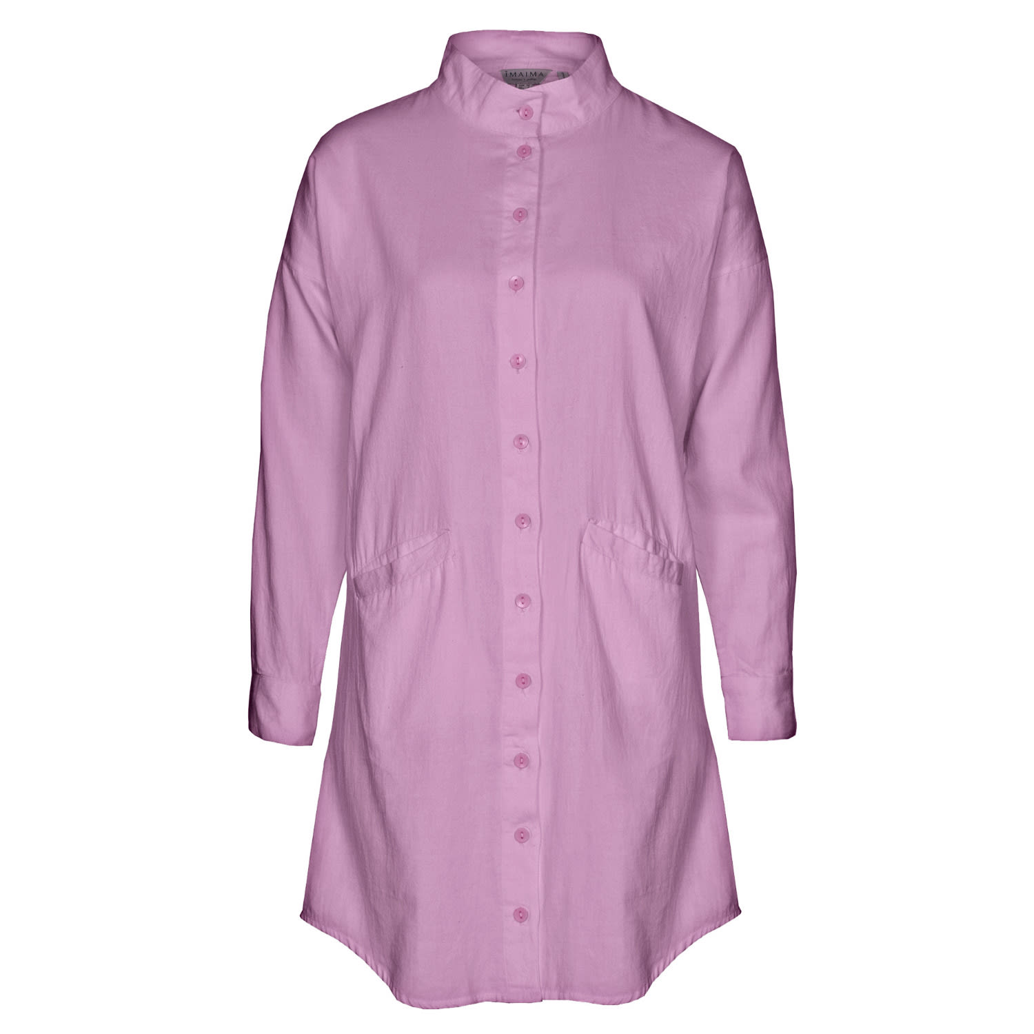 Women’s Pink / Purple Leda Shirt Dress In Pink Medium Imaima