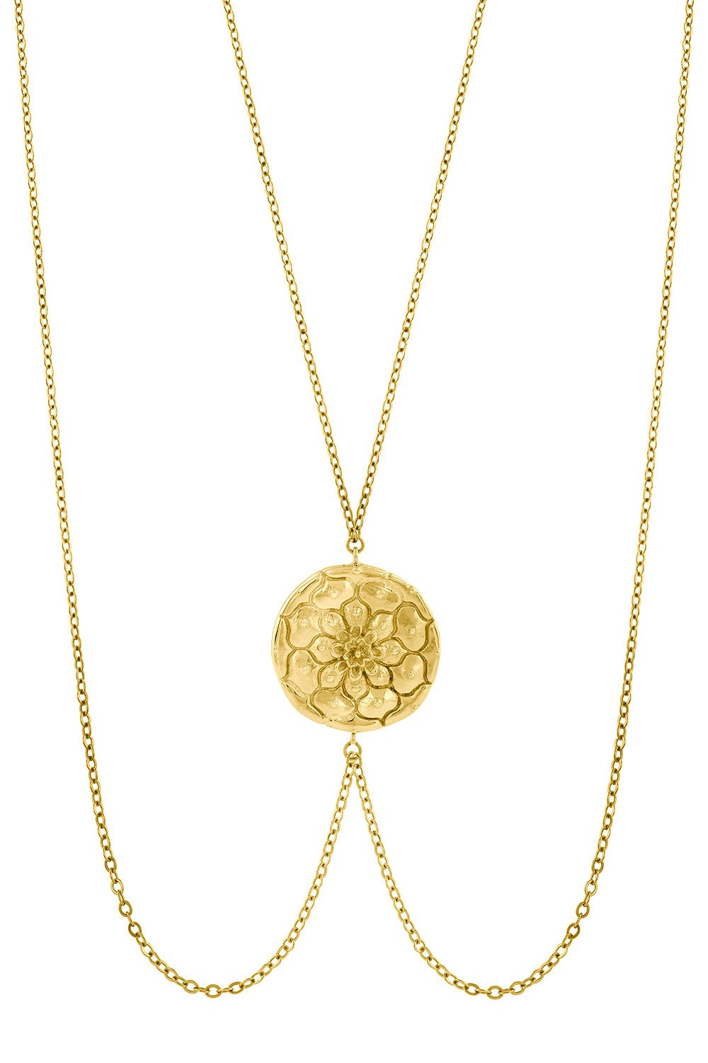 Sophie Simone Designs Women's Gold Body Chain One Peyote Imaiya In Gold