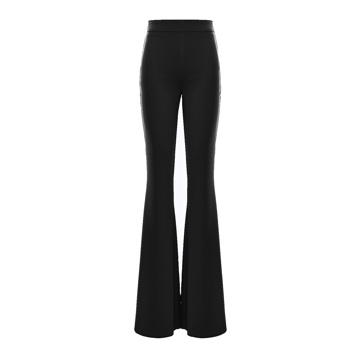 Bluzat Women's Black Flared Trousers