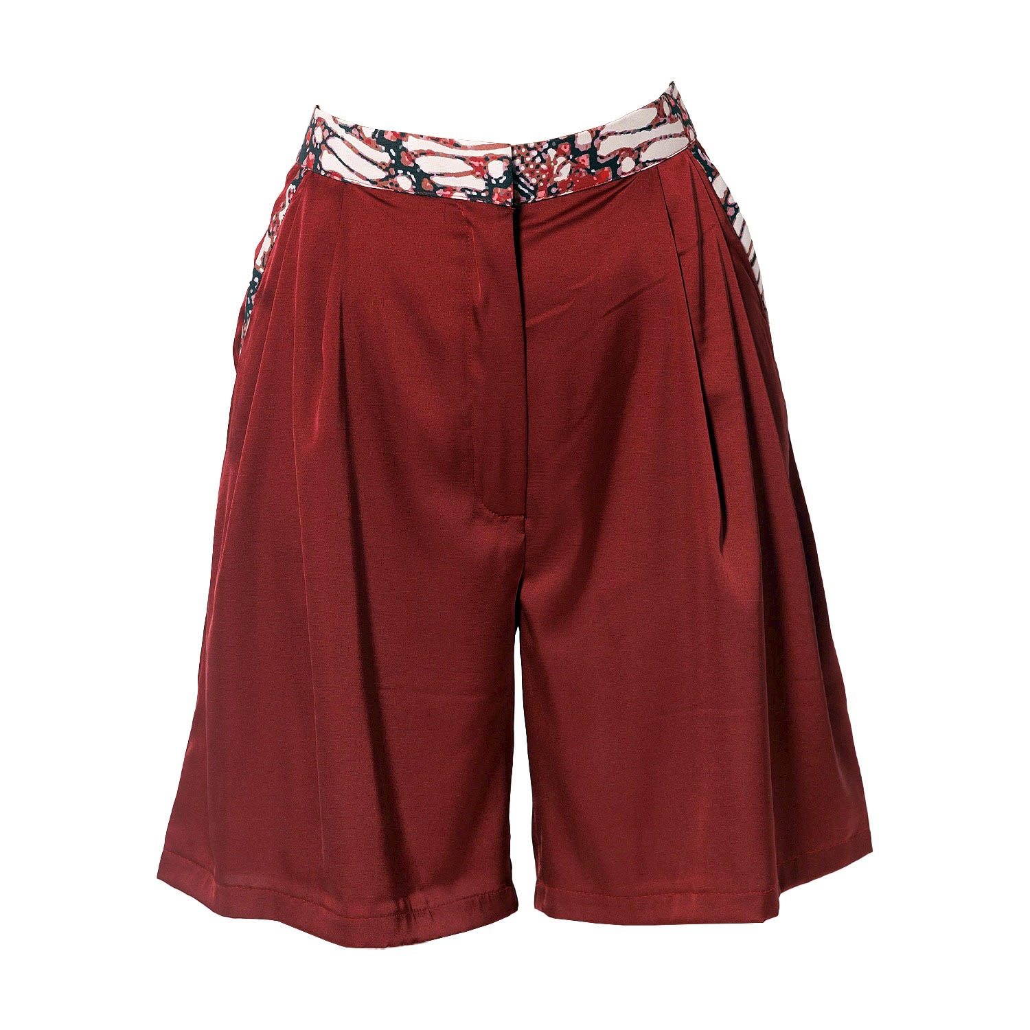 Women’s Classic Bermuda Shorts With Elegant Tucks And Italianpockets Xxxs Maison Bogomil