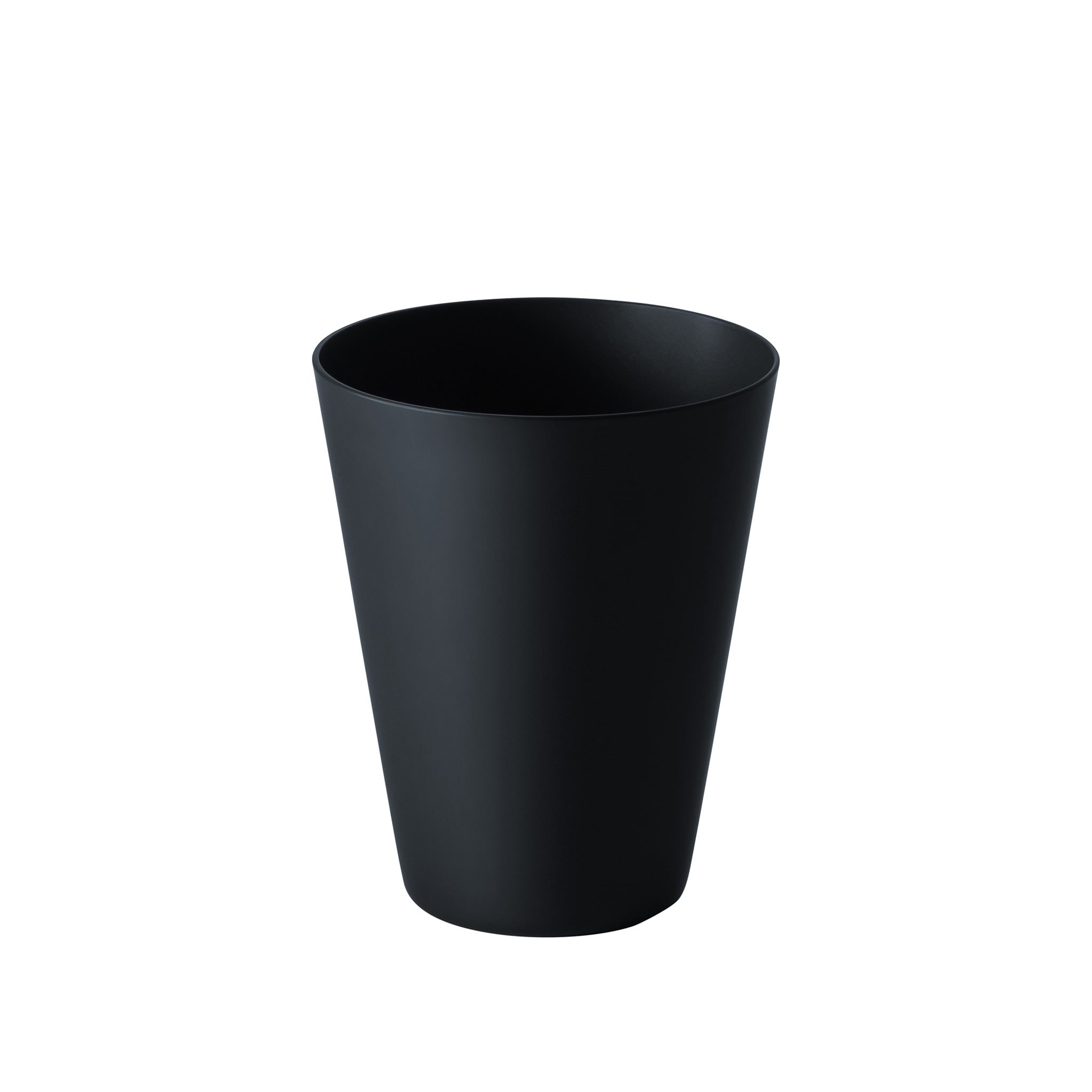 Sghr Sugahara Matte Black Handcrafted Glass Tumbler Medium In Black