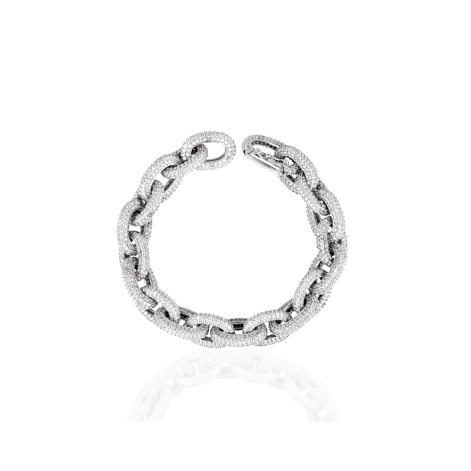 Women’s Silver Elona Curb Chain Bracelet Ep Designs