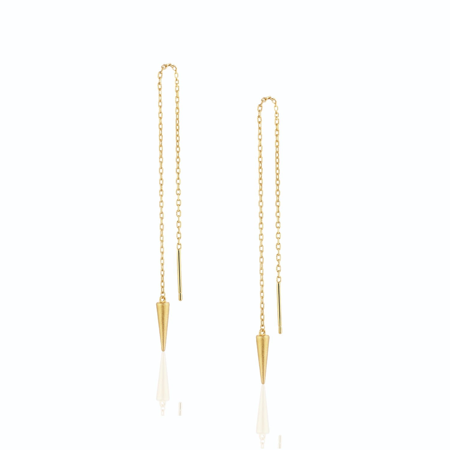 Women’s Gold Ishtar Ear Chains Alura Copenhagen Jewellery