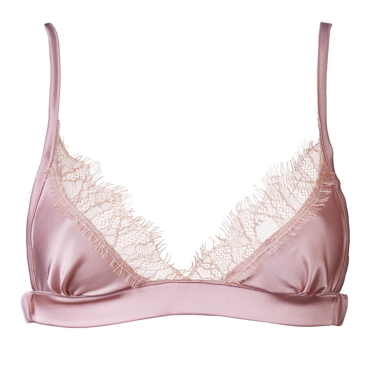 NOBLESSE OBLIGE WOMEN'S ROSE GOLD NUDE LUNA TRIANGLE