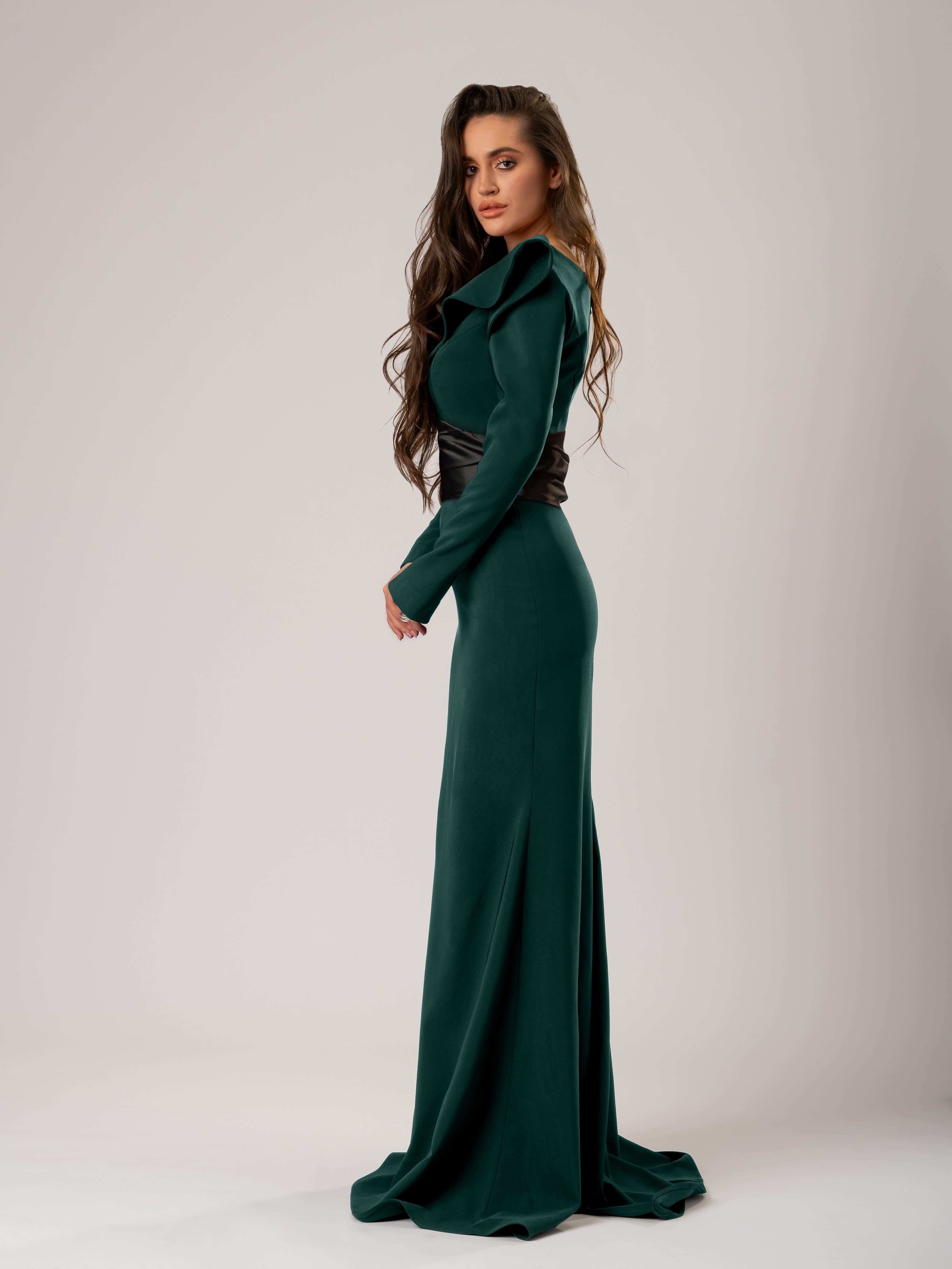 slim fit dress slacks ZESICA Fall Crewneck Knit A Line Pleated Flowy Long Dresses with Belt –  zesica