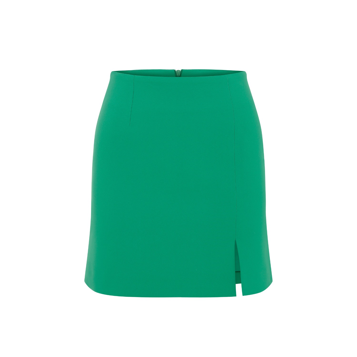 Nazli Ceren Vance A Line Mini Skirt In Green In Green