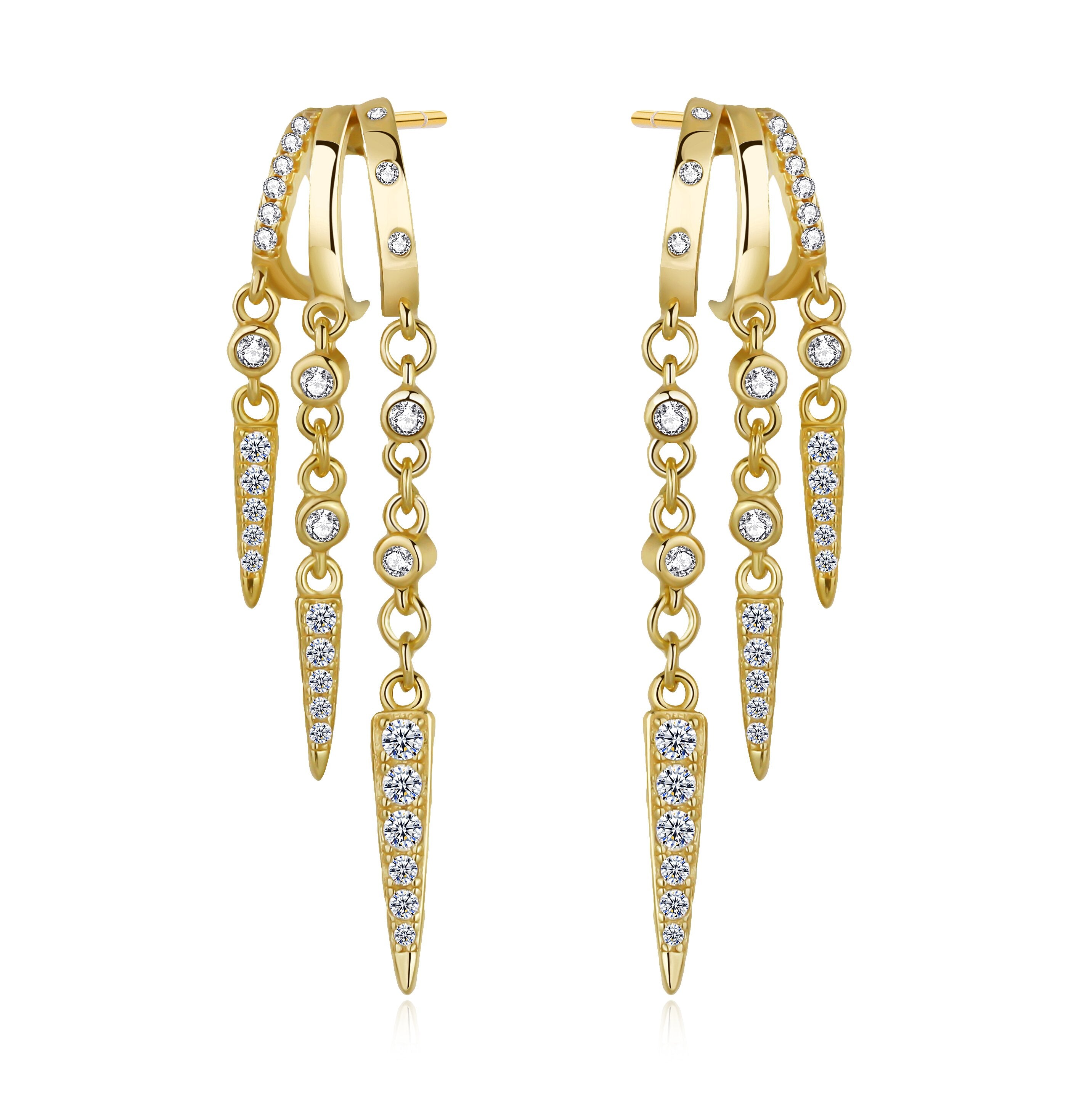 Aaria London Women's Rio Earrings - Gold In Gold