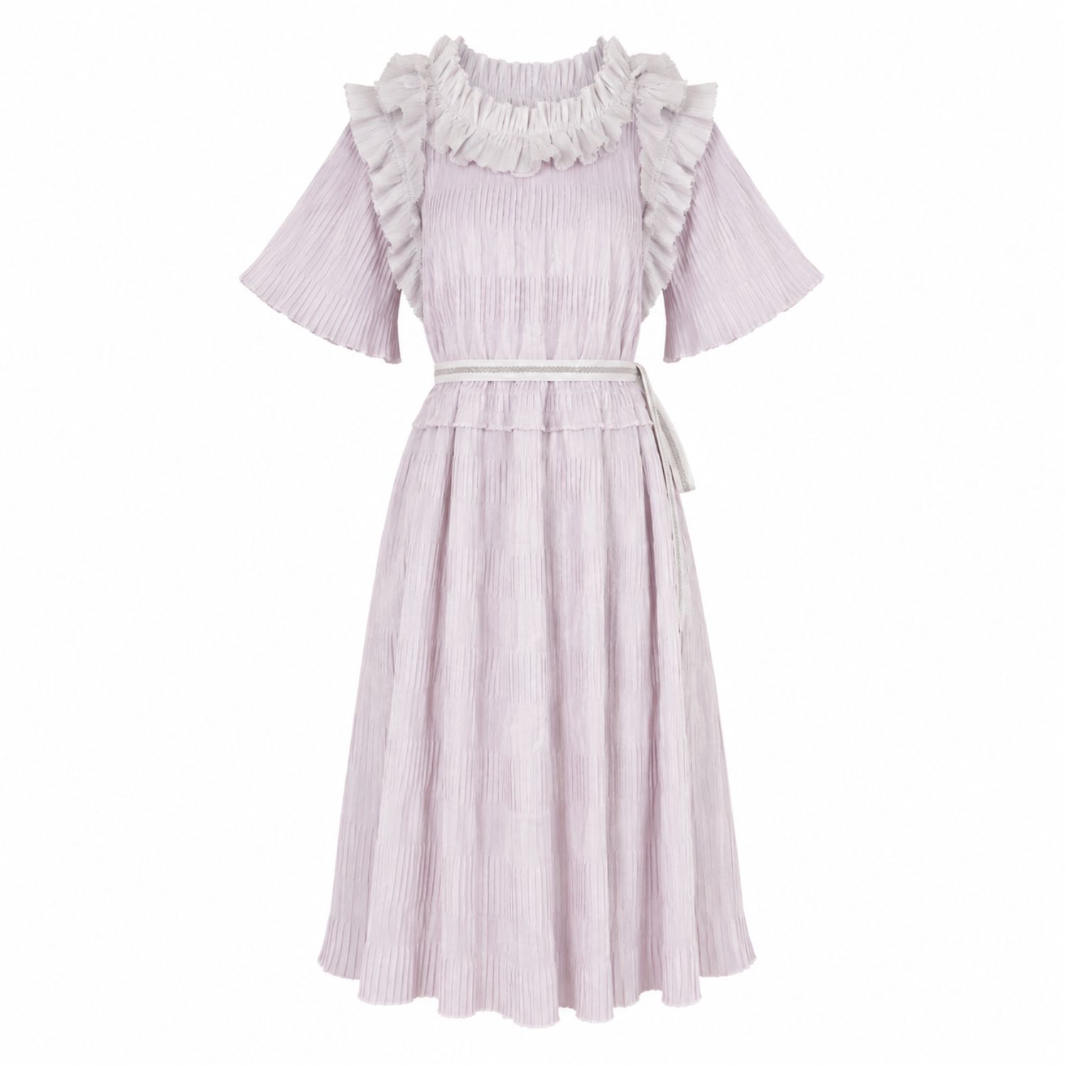 Miro Misljen Women's Pink Plisse Dress