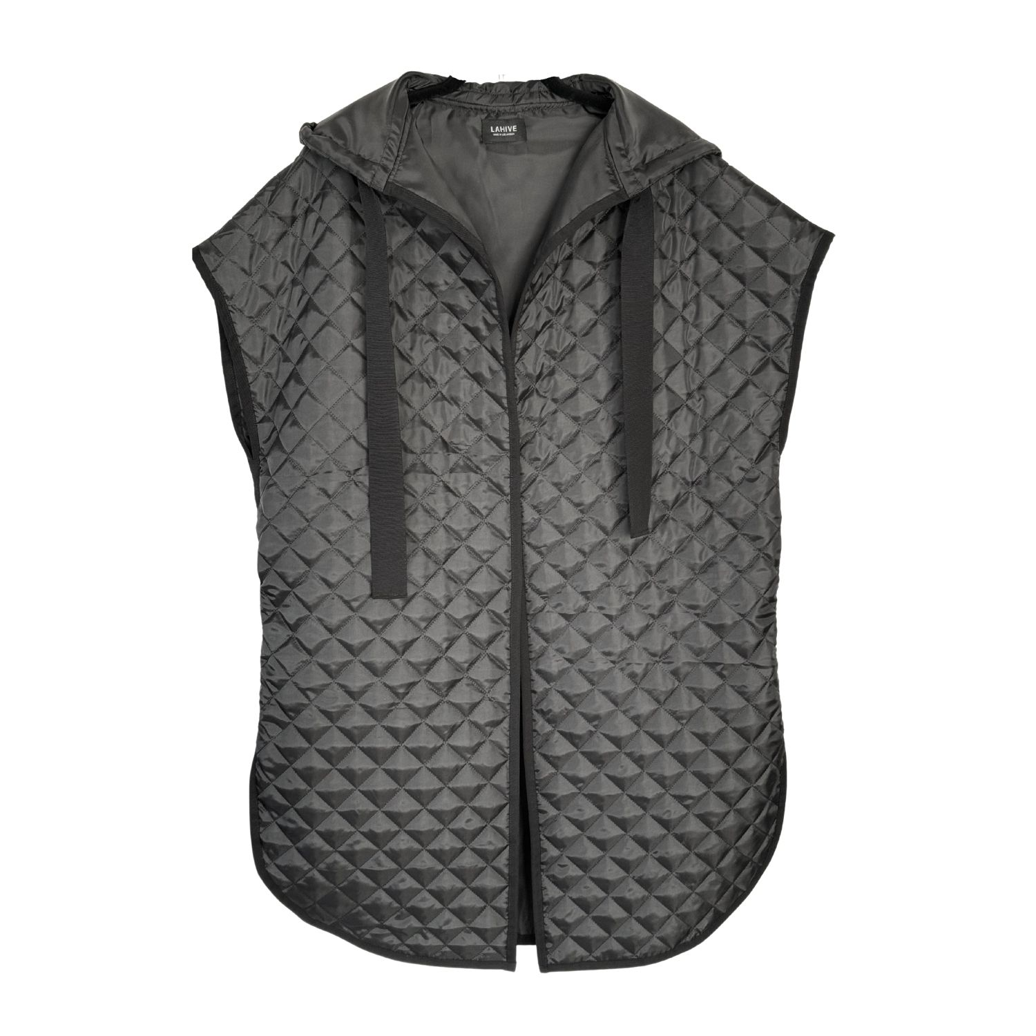 Women’s Black Blaze Puffer Vest One Size Lahive