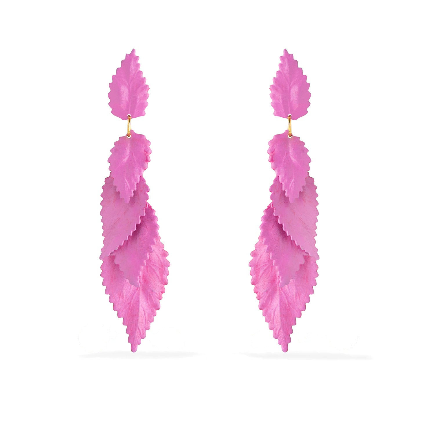 Pat’s Jewelry Women's Pink Branch Earrings