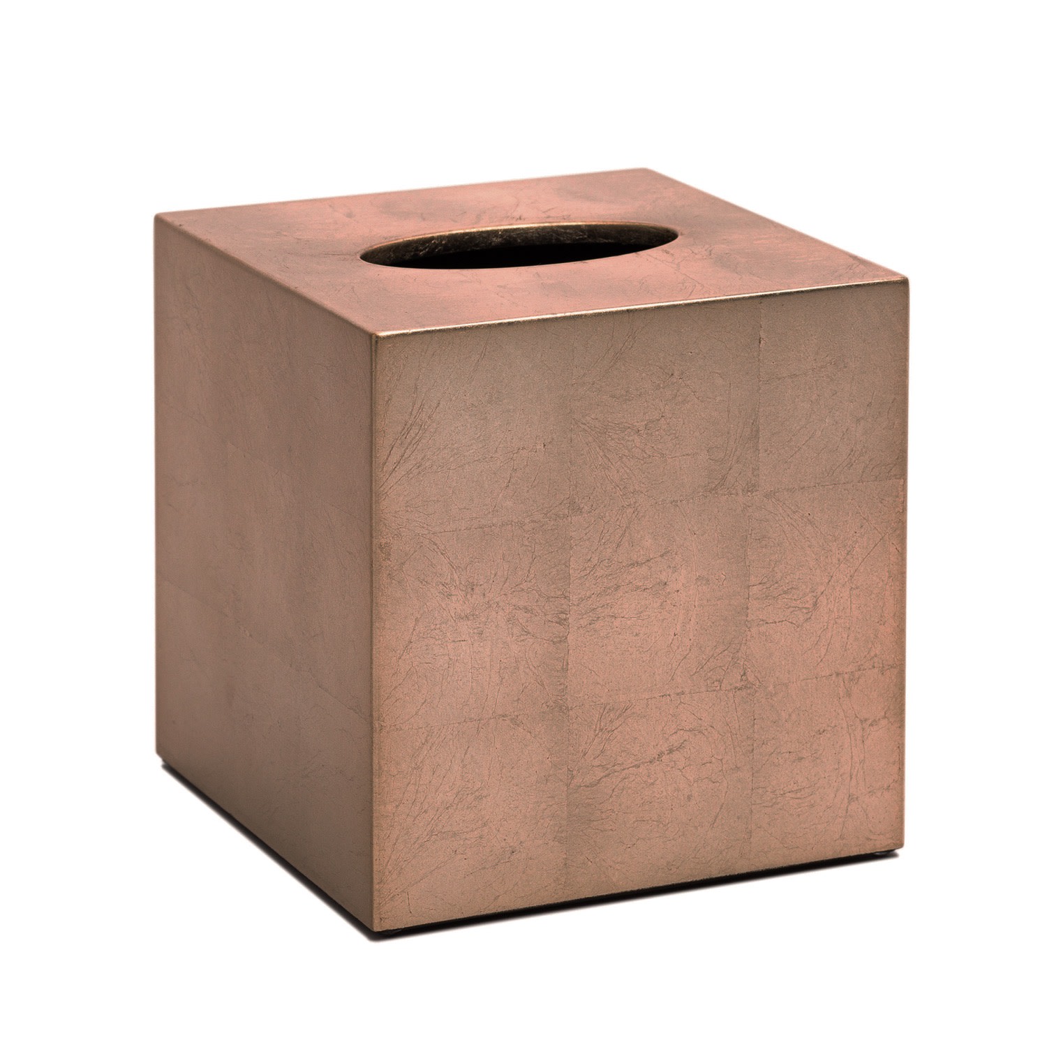 Brown Kensington Square Tissue Box - Taupe Posh Trading Company