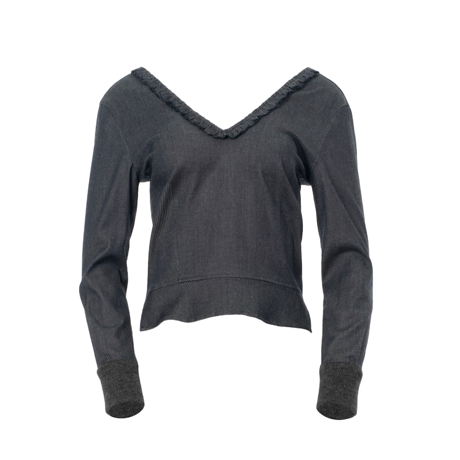 Margot Vii Women's Blue Luz Blouse In Jeans In Blue