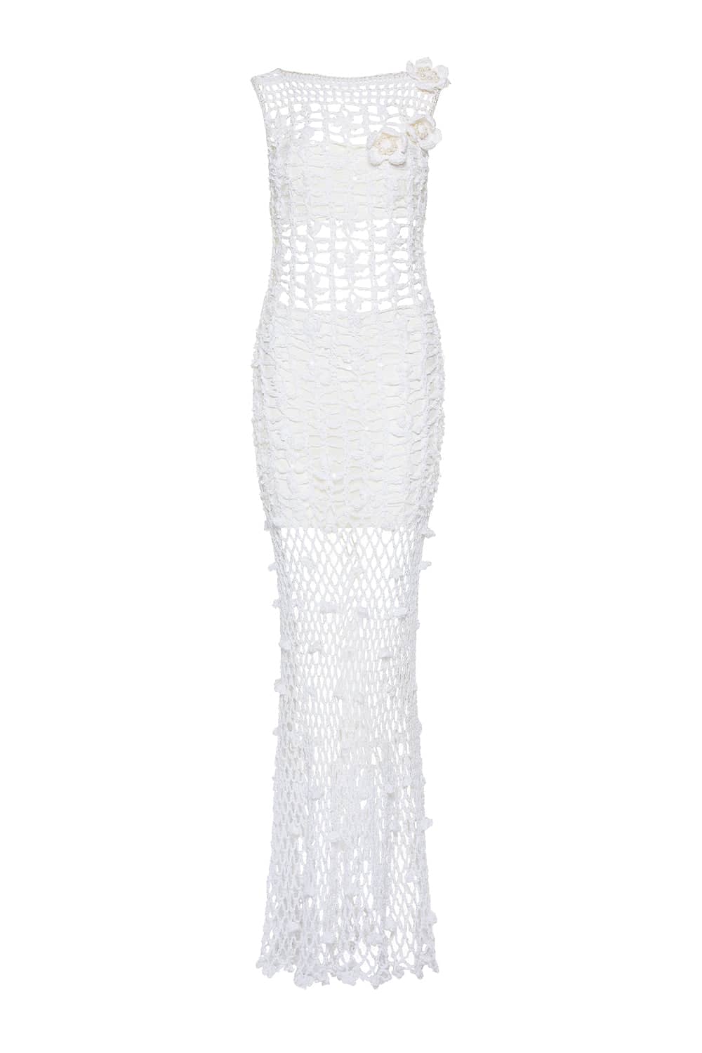 h&m white midi dress Everyday Midi Dress | White