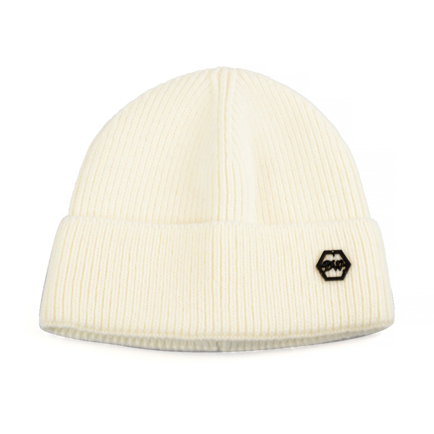 Men’s Harrison Wool Beanie - White David Wej