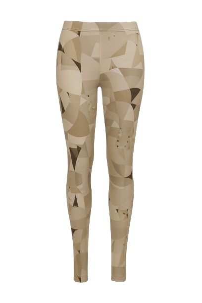 Conquista Women's Silky Geometric Print Pants