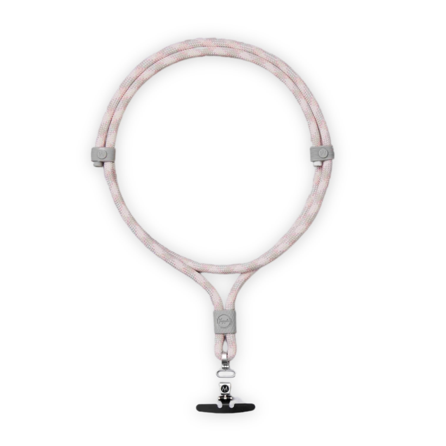 M.craftsman Yoggle Click Crossbody Phone Strap - The Wes - Muted Pink In Pink