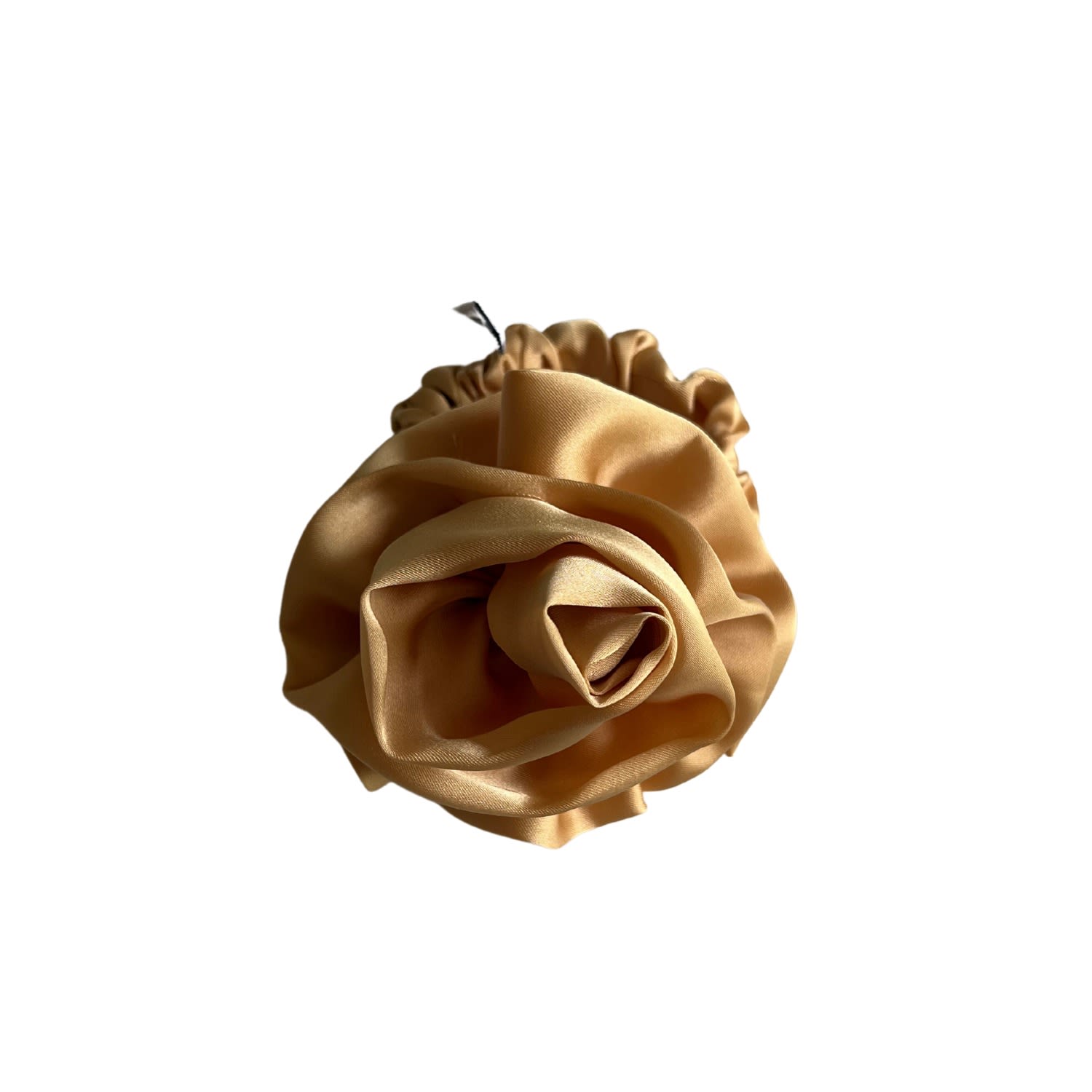 Sylki Women's Flower Applique Hair Tie - Gold In Gold