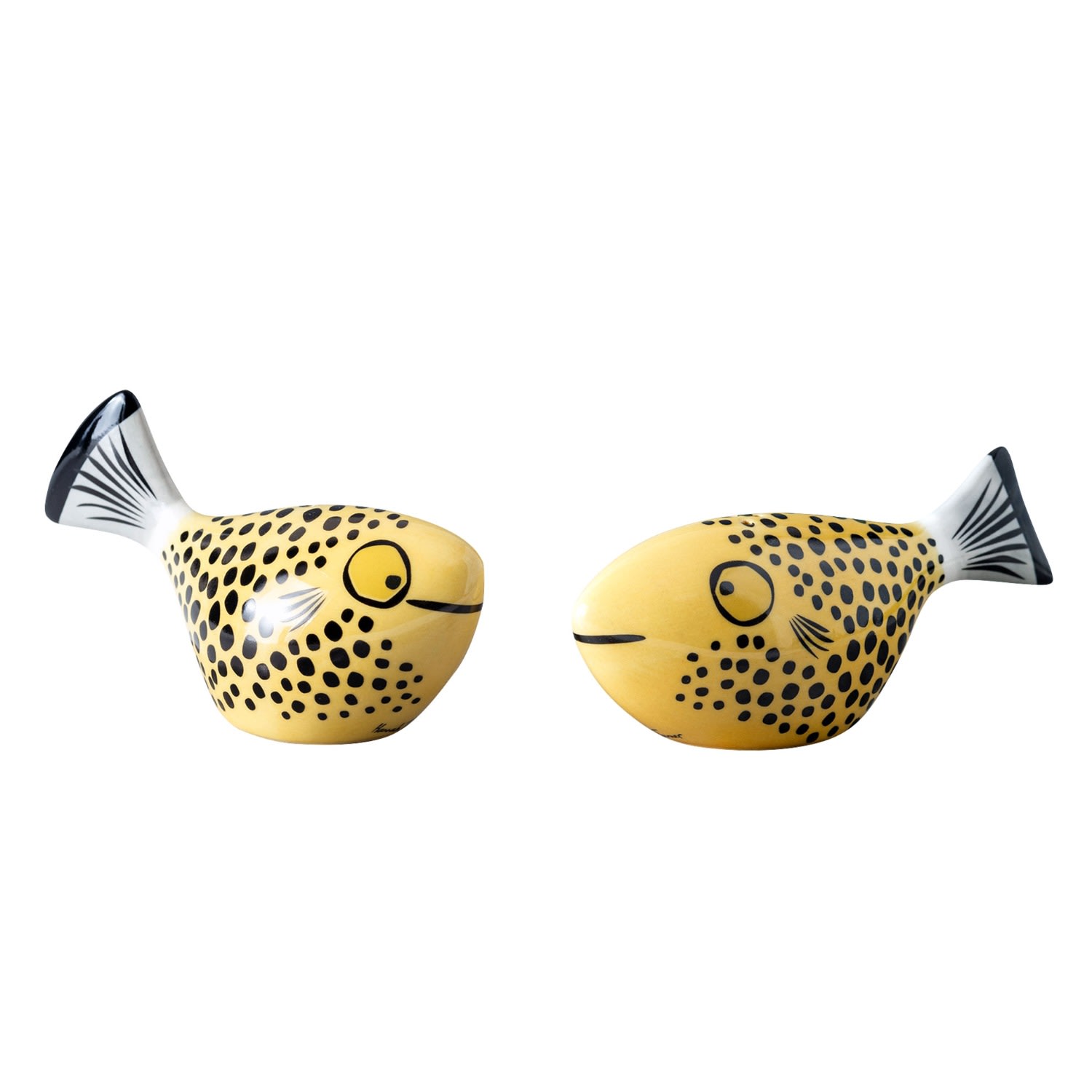 Yellow / Orange Orange Fish Salt & Pepper Shakers Hannah Turner