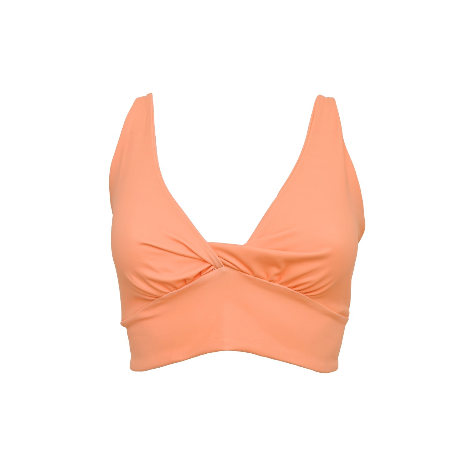 Women’s Ada Organic Cotton Twist Around Sports Bra Glow Extra Small Lezat