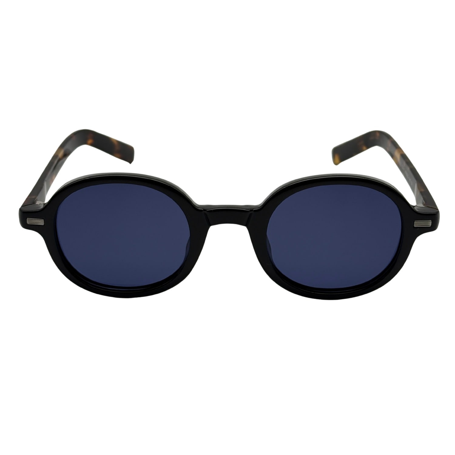 Nocturna Frames Women's Black / Brown Echo Sunglasses – Havana Print In Blue