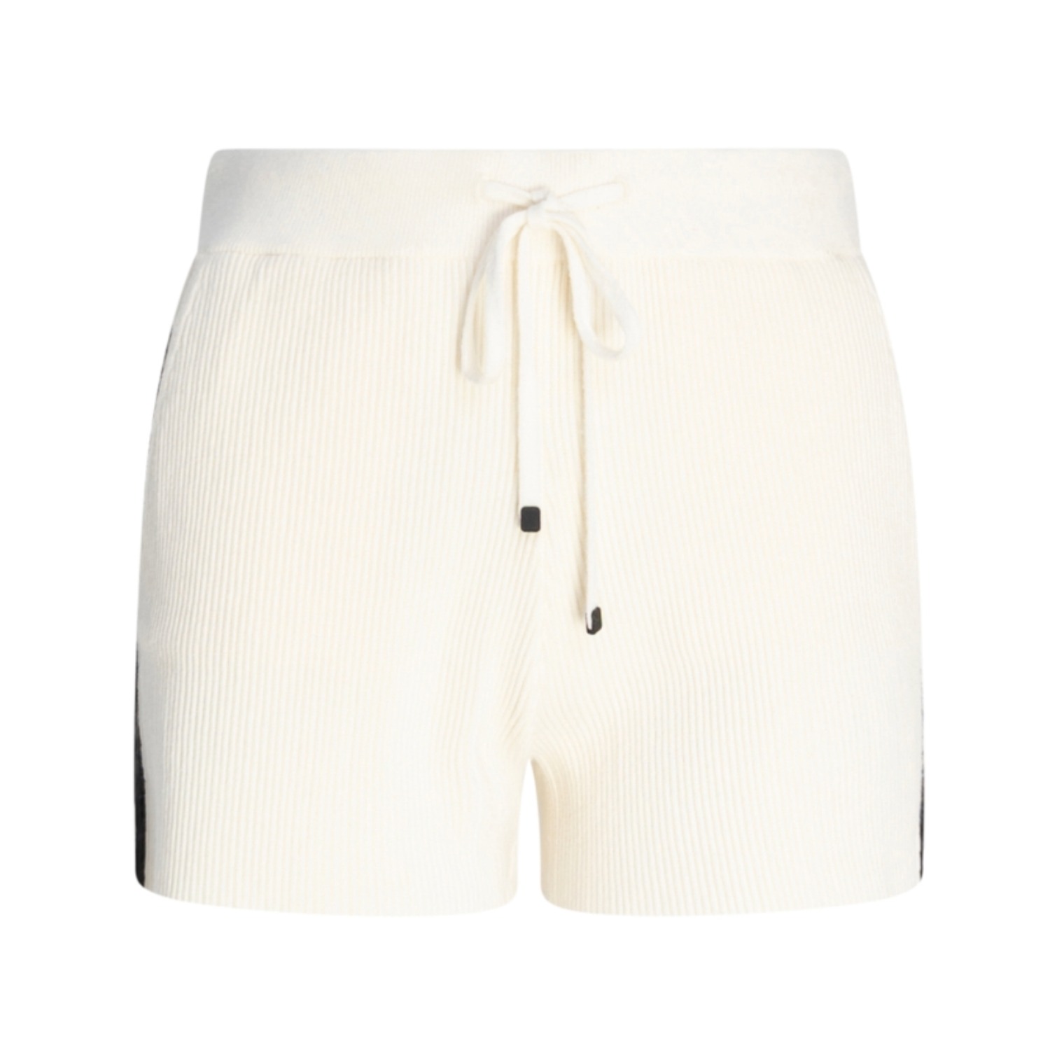Neutrals / Black Double Stripe Short