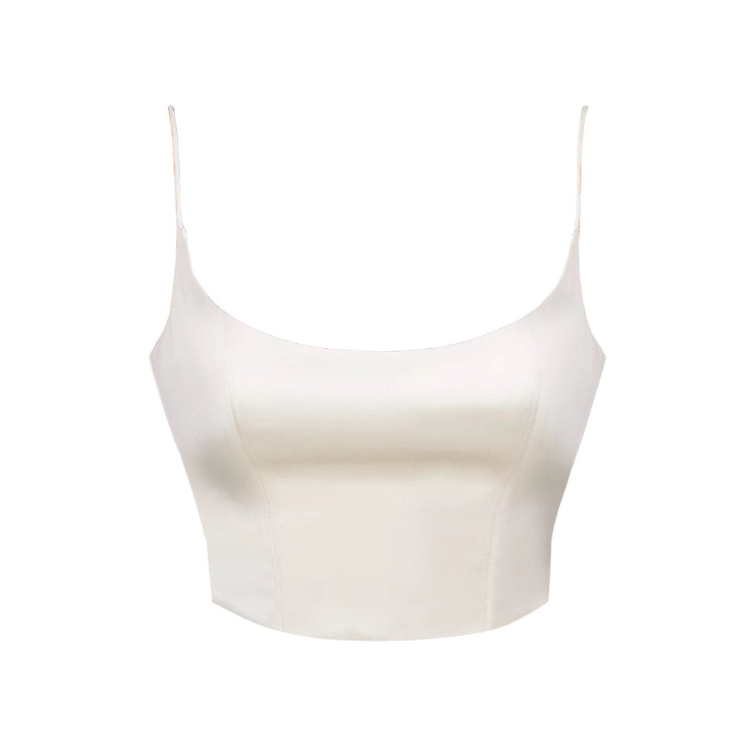 Lily Phellera Women's Luna Corset Top In Angel Breath White