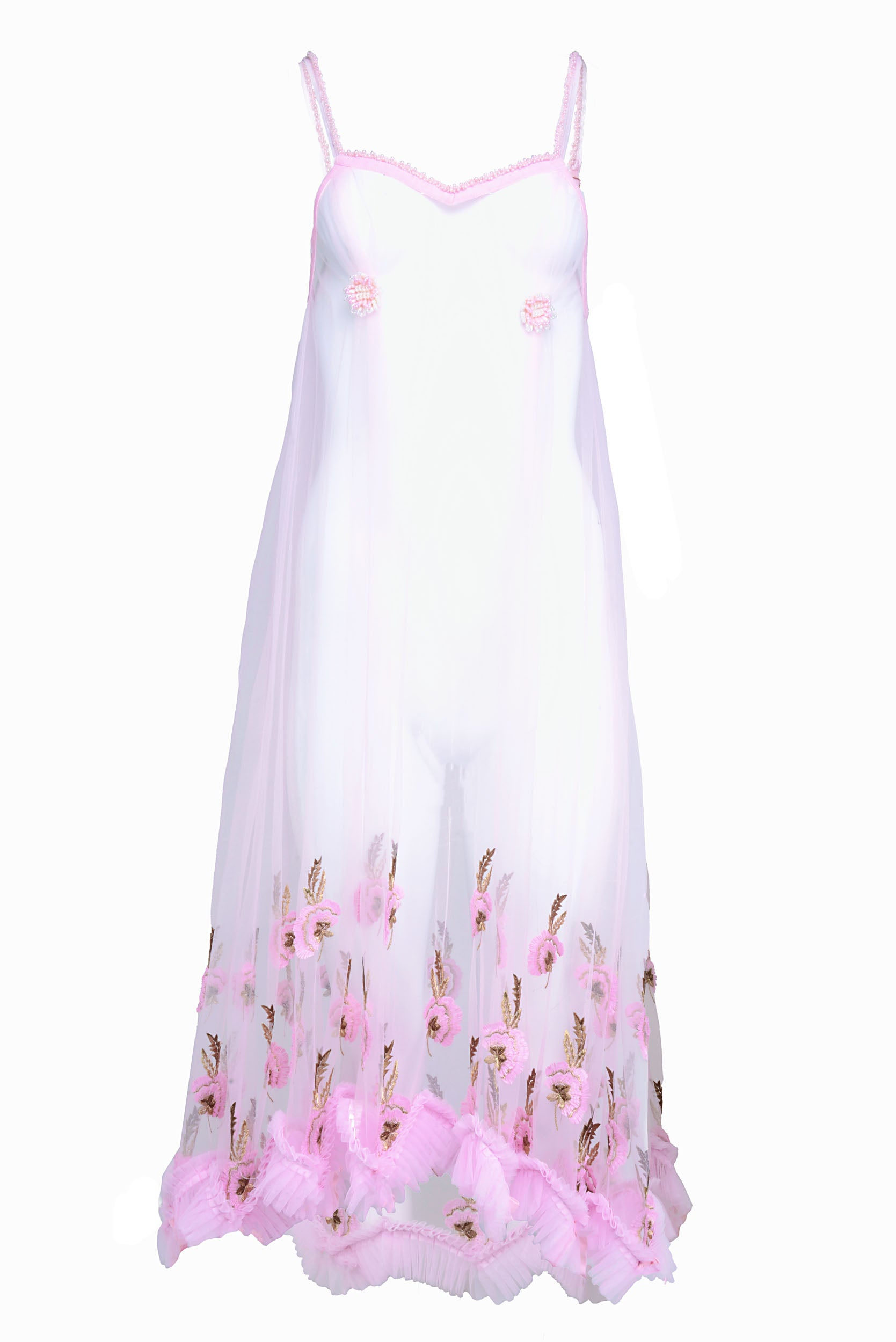 Natalia Petruch Women's Pink / Purple Leonie Tulle Over-dress In Pink In Pink/purple