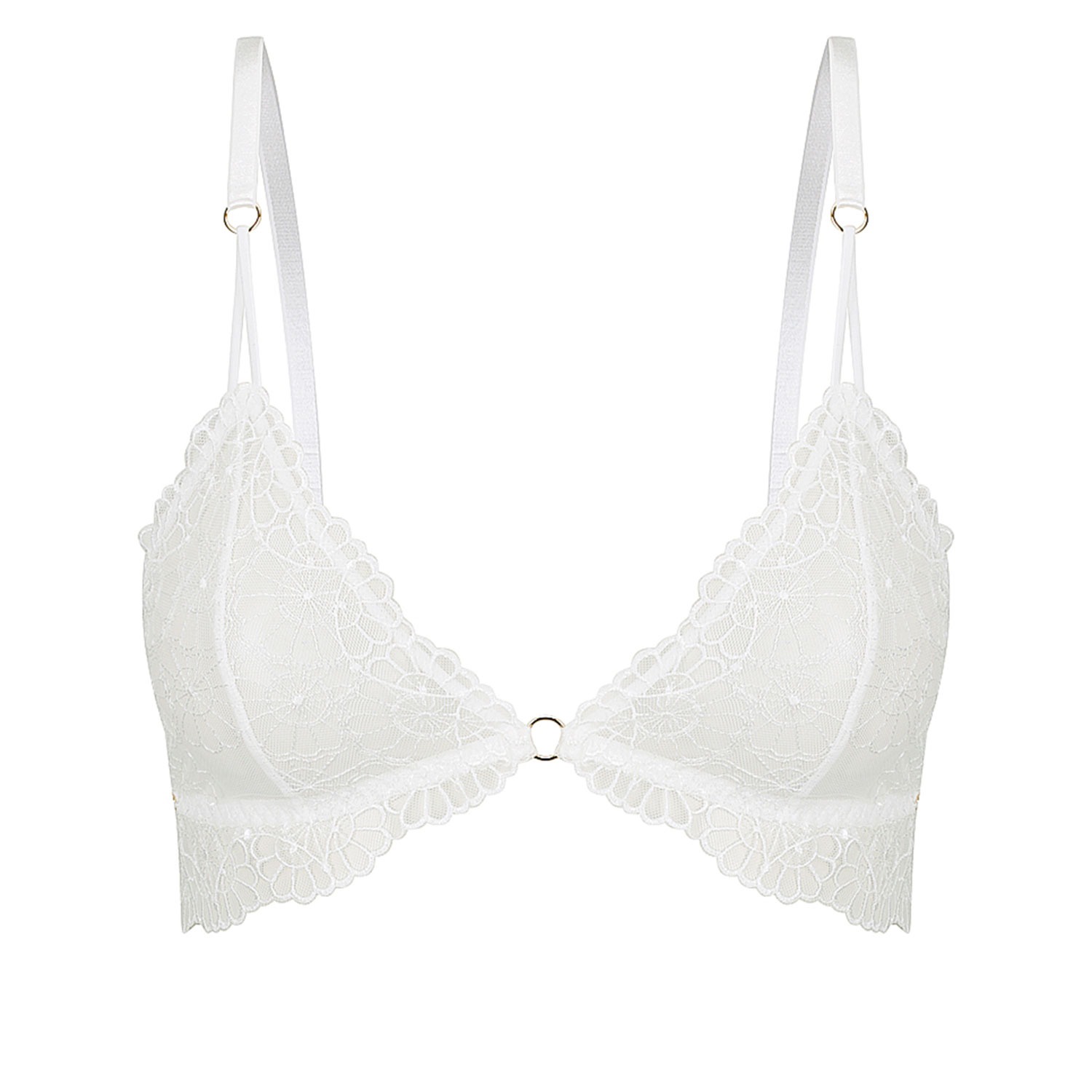 Fleur Bralette Cream, BARELOU