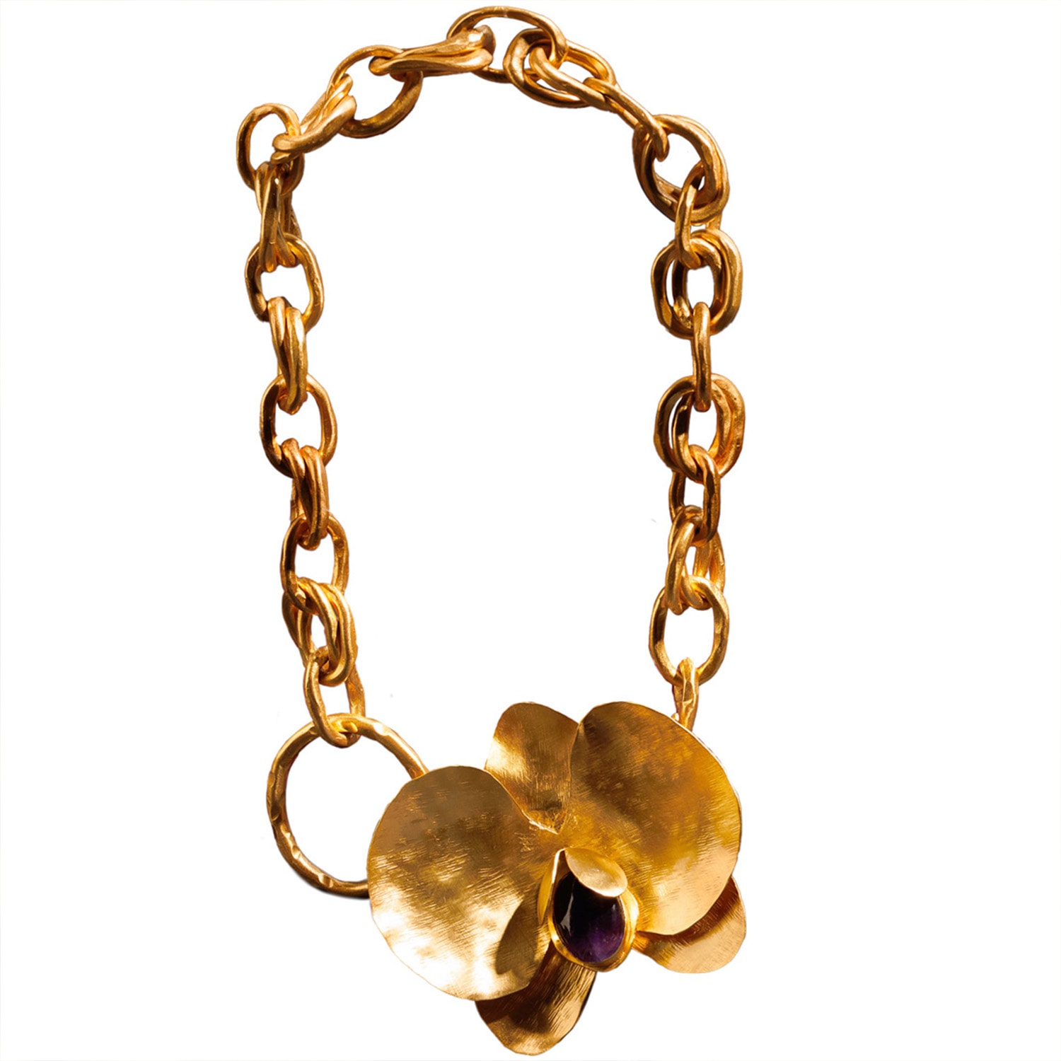 Women’s Gold Flora Big Necklace Boheme Sg