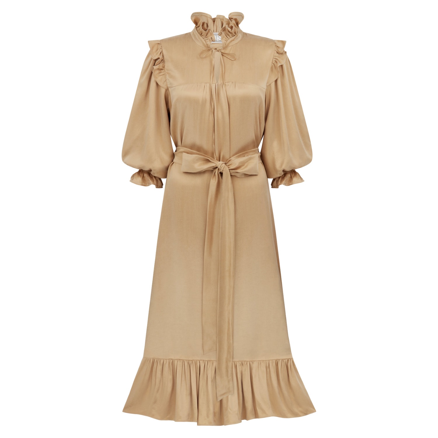 Lisa The Label Women's Gold Cupid Dress In Brown