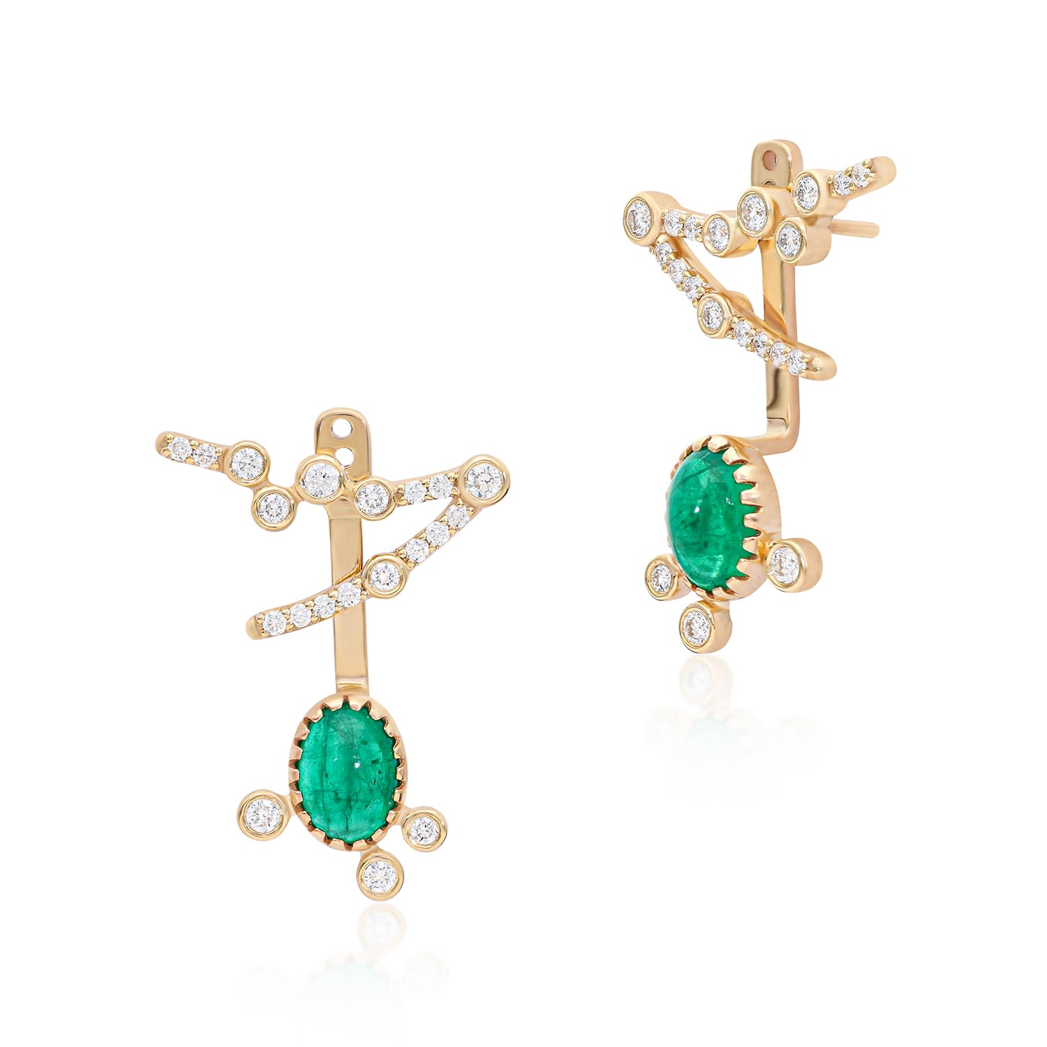 Women’s Gold Sylvie Siren Earrings The Jewelz