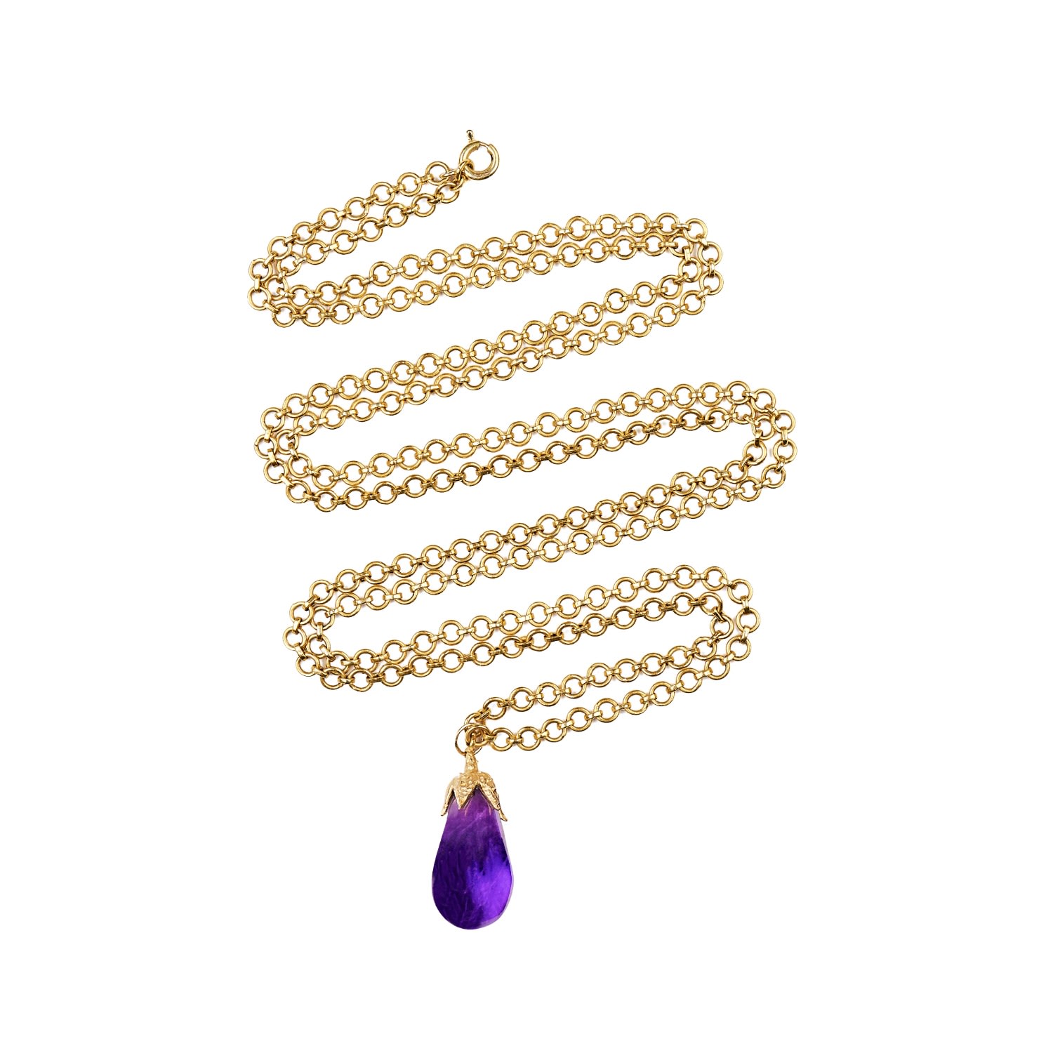 Ouroboros JewelleryOuroboros Jewellery Amethyst Aubergine & Gold