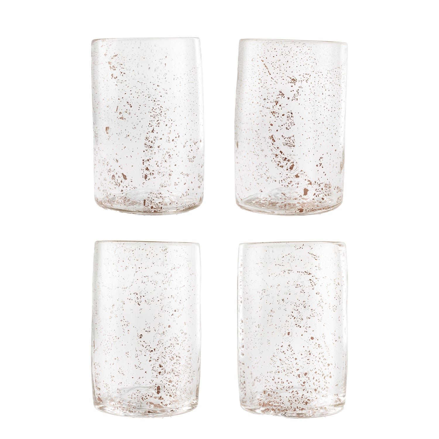 Fleck Tumblers, Gold Molten 1090