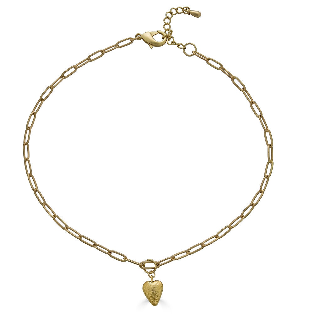 Loni Paul Jewelry Women's Gold Delicate Heart Necklace In Gold