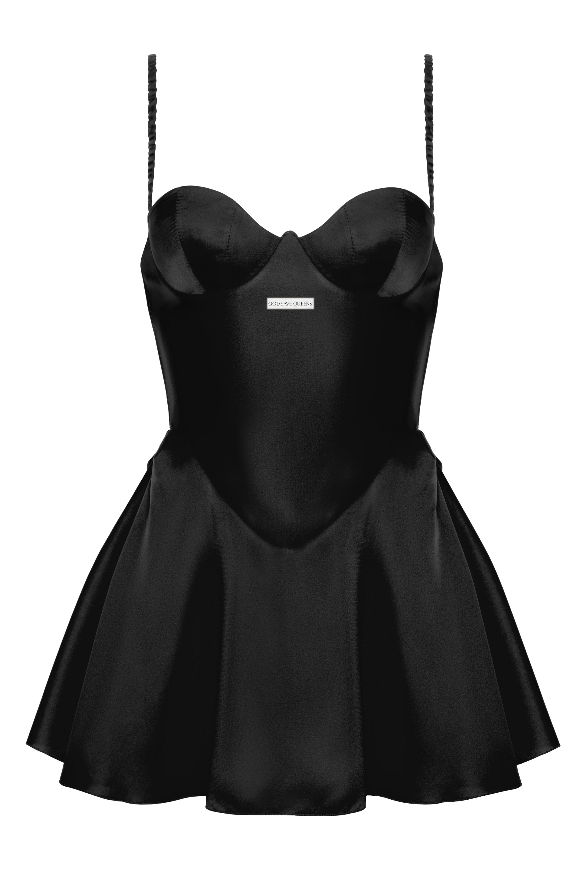 God Save Queens Women's Rendezvous Dress Black In Black