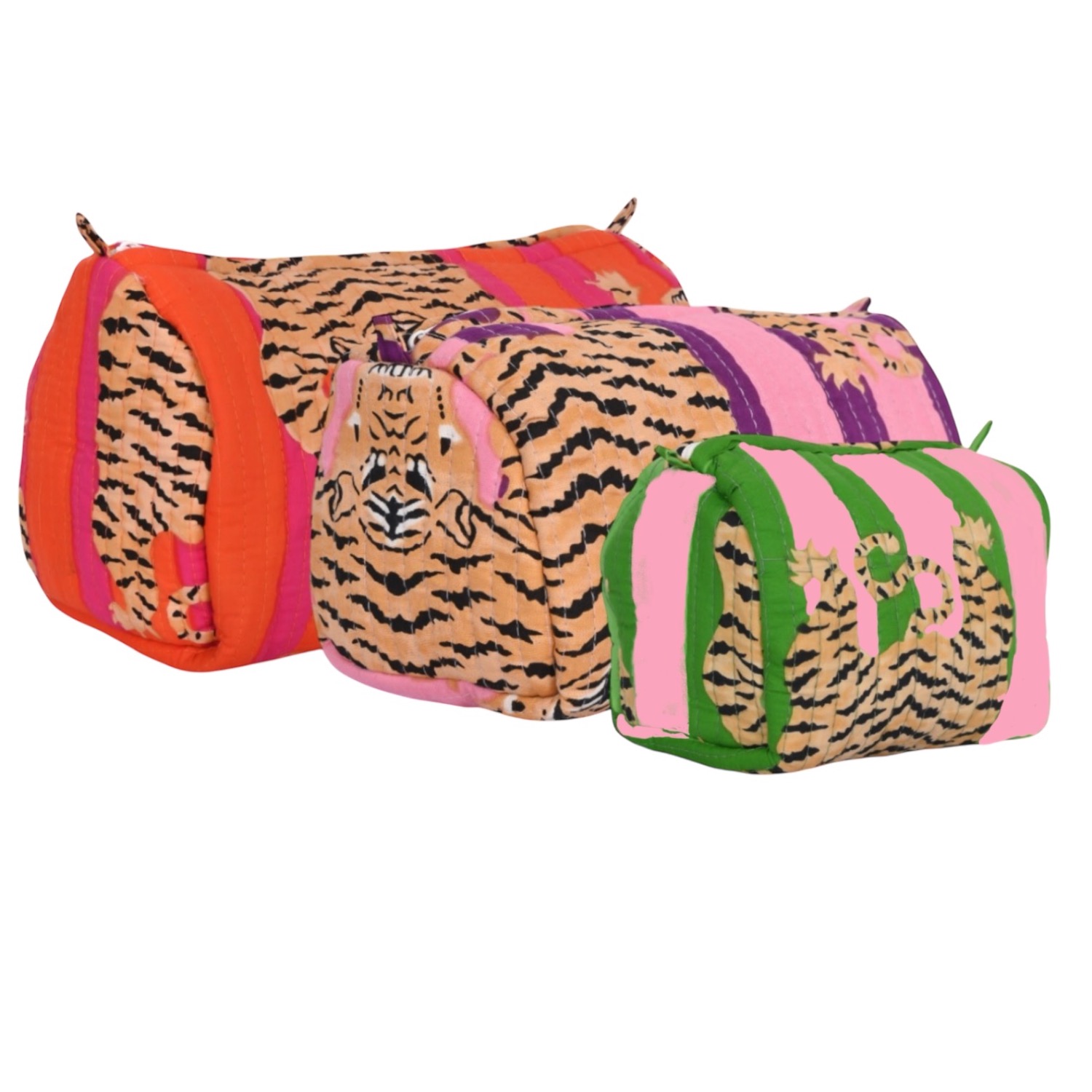 MOUNTAIN TIGER STUDIO バッグ Mixed Tibetan Tiger Three Piece Travel Set | Conscious Yoga
