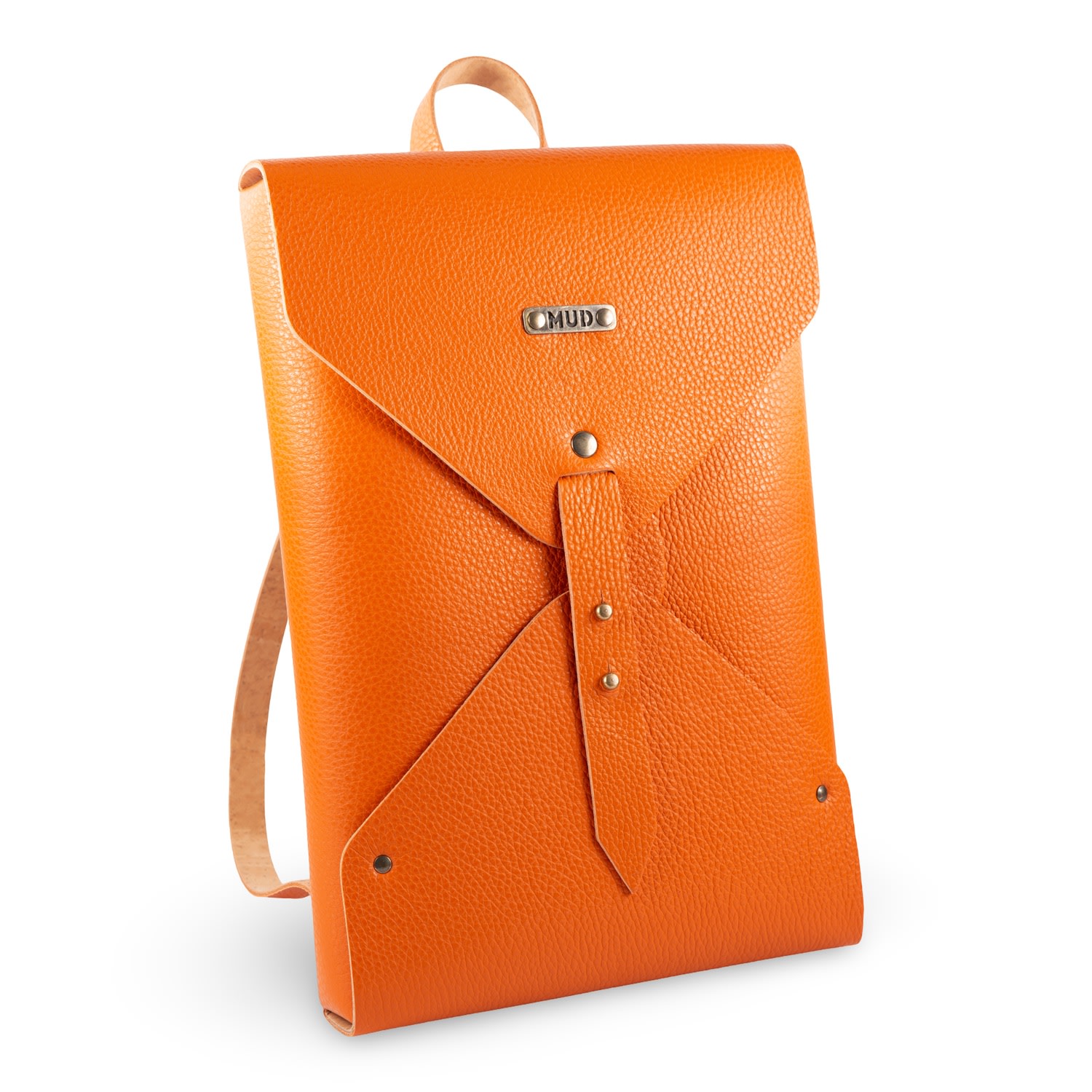 Mud - Manufacture Under Design Women's Envelope Backpack - Orange In Orange